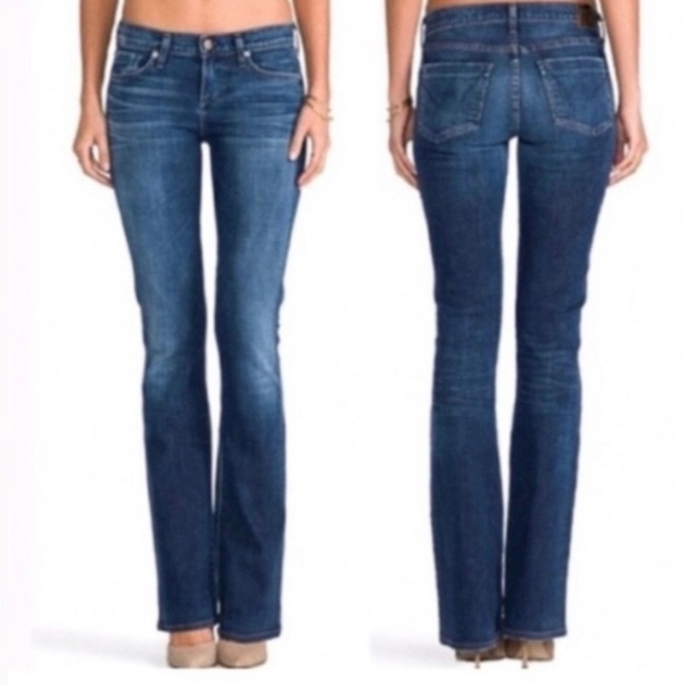 Citizen of Humanity Kelly stretch low waist boot cut jean